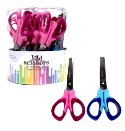 Ножницы детские, DARLENS.KID SCISSORS, 13 см, ассорти, DL-DRL02442