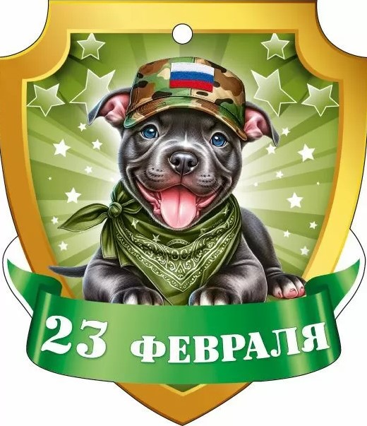 Бирка '23 февраля', (1;уп), 23.329