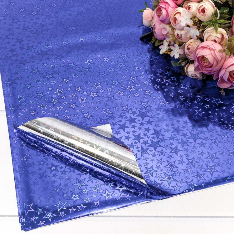 Пленка в листах 70~100  Голография 35мм Синий (1шт;уп), ОМ13202;2