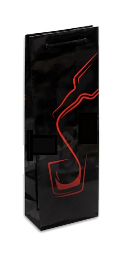 Пакет подарочный Miland 'Ассорти', 12х36х8,5 см.,матовая ламин., П001-0032;П001-0031;П001-0029