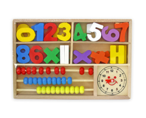 Счетный материал деревянный , 26,5х18 см, AR-10130