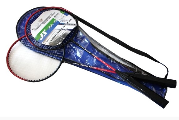 Бадминтон в чехле, металлический, AR-10298