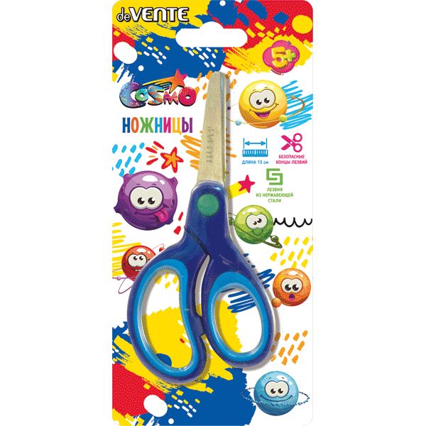 Ножницы детские 'deVENTE. Cosmo' 13 см с закругленными лезвиями, 8010303