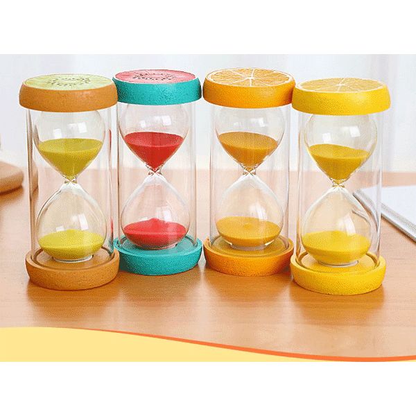 Часы песочные 'deVENTE.FRUITS', 12,8х6,6 см, розовый цвет, 9023203