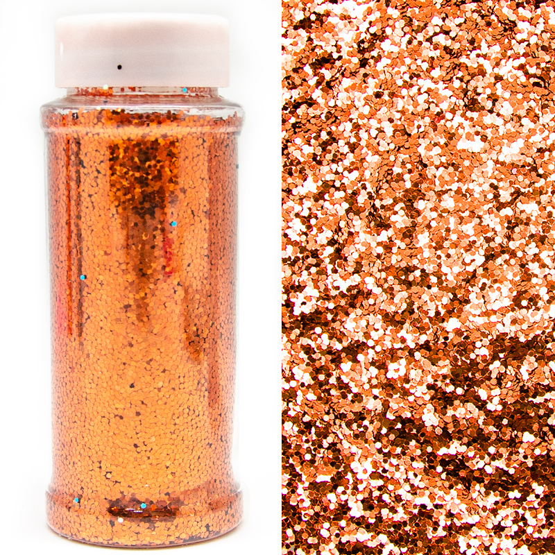 Конфетти в баночке Шестиугольники 'Бронза' фольга, 90г., 521314