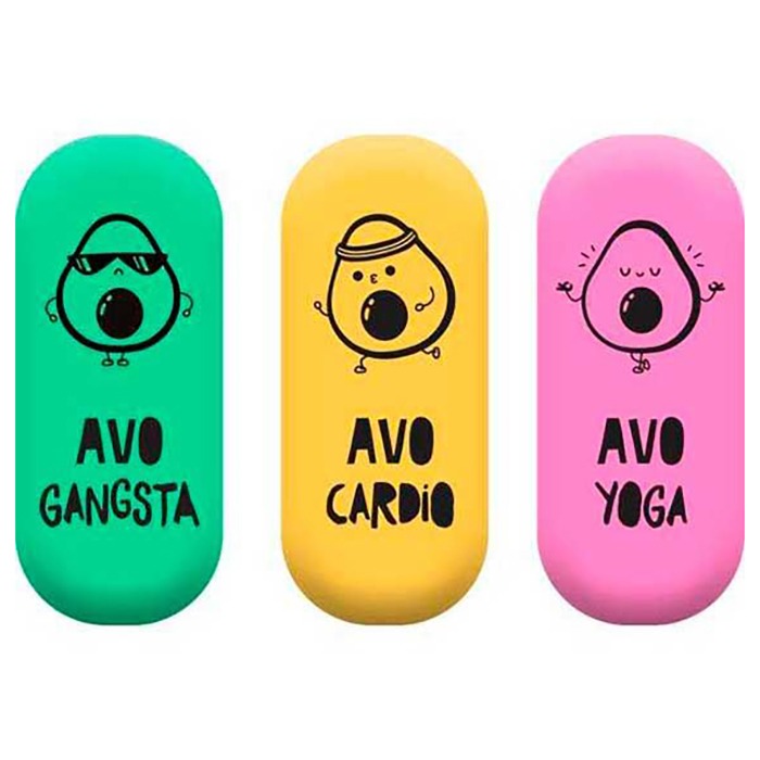 Ластик 'deVENTE.Avocado' , цвета ассорти, 4070102