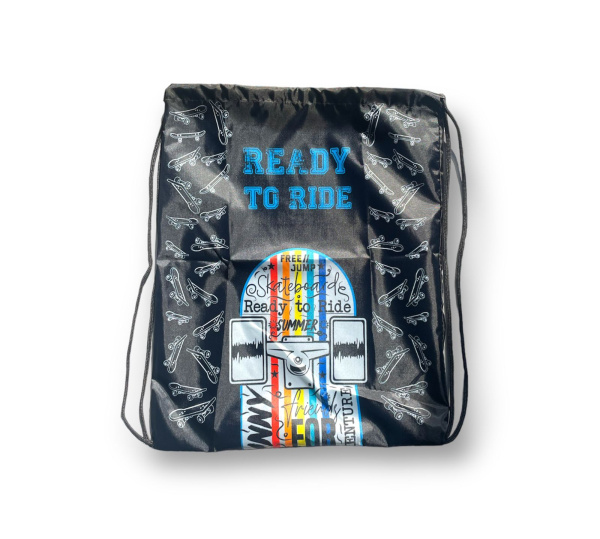 Сумка для сменной обуви 'Ready to Ride' 35x43 см, 1 отделение, водоотталкивающая ткань, 7048320