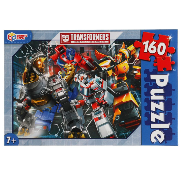 Пазлы классические в коробке. 160 деталей, 'Трансформеры', 311950