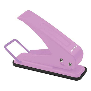 Дырокол 'deVENTE.Pastel' (10 листов), металлический, сиреневый, 4020605